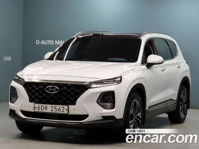 HYUNDAI SANTA FE 2019 — 138 530 км, белый, Корея — под ключ — фото 12