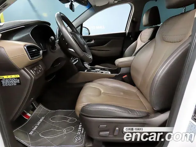 HYUNDAI SANTA FE 2019 — 138 530 км, белый, Корея — под ключ — фото 6