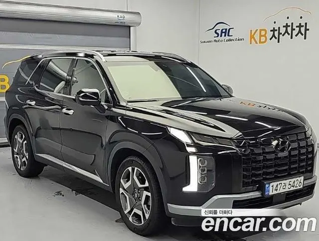 HYUNDAI PALISADE 2023 — 65 528 км, чёрный, Корея — под ключ — фото 4