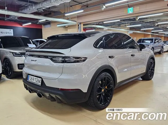 PORSCHE CAYENNE 2022 — 9 700 км, серебристо-серый, Корея — под ключ — фото 6