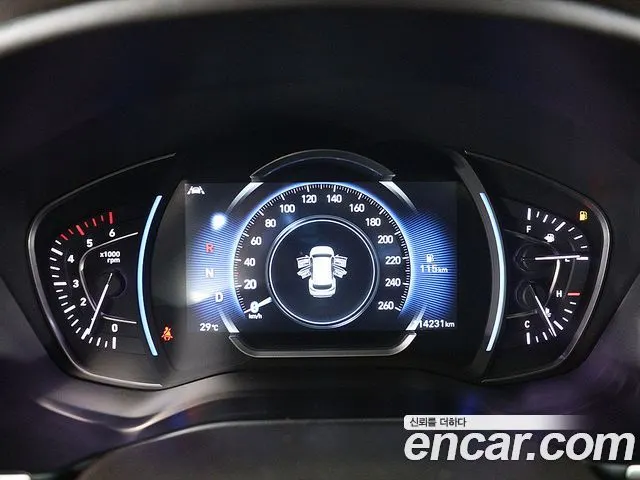 HYUNDAI SANTA FE 2019 — 114 000 км, серый, Корея — под ключ — фото 8