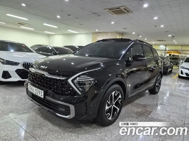 KIA SPORTAGE HYBRID 2022 — 85 133 км, чёрный, Корея — под ключ — фото 2