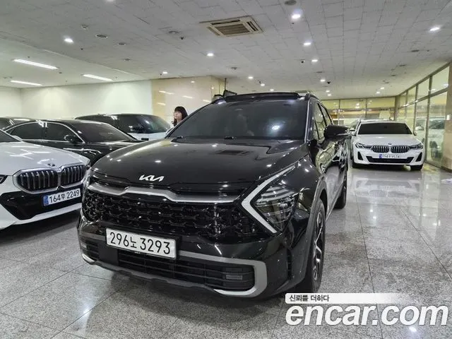 KIA SPORTAGE HYBRID 2022 — 85 133 км, чёрный, Корея — под ключ — фото 12