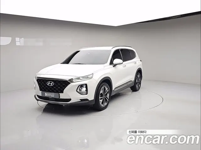 HYUNDAI SANTA FE 2019 — 92 279 км, белый, Корея — под ключ — фото 11