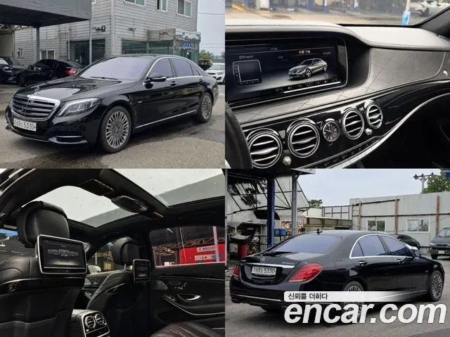MERCEDES-BENZ S-CLASS W222 2015 — 178 356 км, чёрный, Корея — под ключ — фото 12