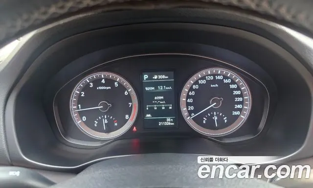 HYUNDAI GRANDEUR 2019 — 211 326 км, чёрный, Корея — под ключ — фото 5