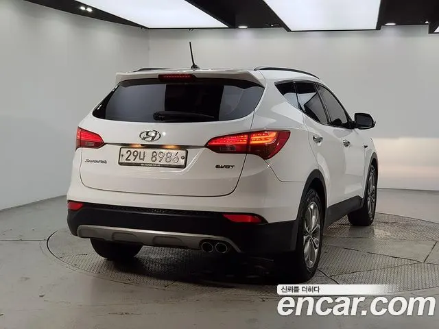 HYUNDAI SANTA FE 2015 — 152 788 км, белый, Корея — под ключ — фото 4