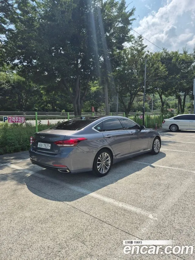 HYUNDAI GENESIS DH 2015 — 177 701 км, серебристо-серый, Корея — под ключ — фото 5