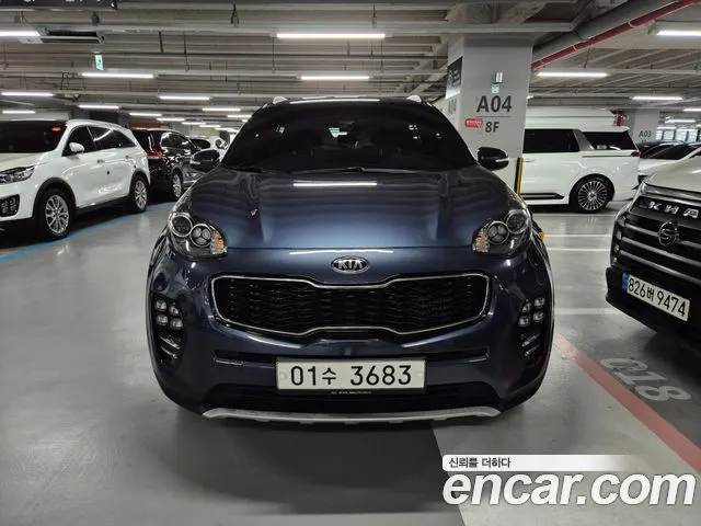 KIA SPORTAGE 2018 — 40 249 км, синий, Корея — под ключ — фото 3