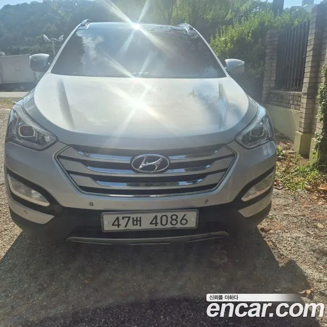 HYUNDAI SANTA FE 2013 — 350 000 км, серебристый, Корея — под ключ — фото 12
