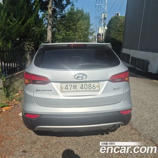 HYUNDAI SANTA FE 2013 — 350 000 км, серебристый, Корея — под ключ — фото 7