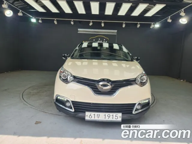 RENAULT KOREA QM3 2014 — 141 789 км, белый-перламутр, Корея — под ключ — фото 1