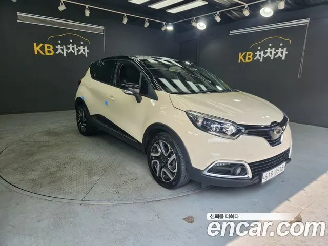RENAULT KOREA QM3 2014 — 141 789 км, белый-перламутр, Корея — под ключ — фото 9