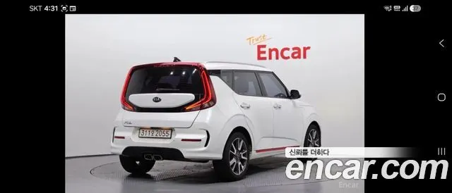 KIA SOUL BOOSTER 2019 — 159 367 км, белый, Корея — под ключ — фото 2