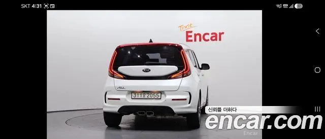 KIA SOUL BOOSTER 2019 — 159 367 км, белый, Корея — под ключ — фото 4
