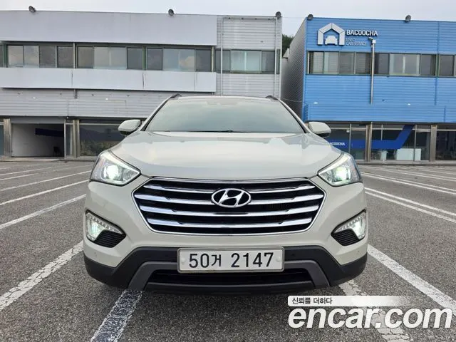 HYUNDAI MAXCRUZ 2014 — 212 000 км, белый-перламутр, Корея — под ключ — фото 2