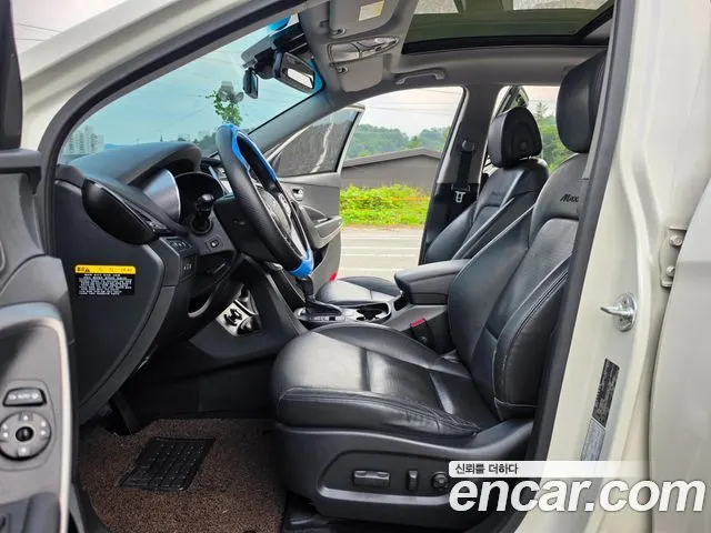 HYUNDAI MAXCRUZ 2014 — 212 000 км, белый-перламутр, Корея — под ключ — фото 9