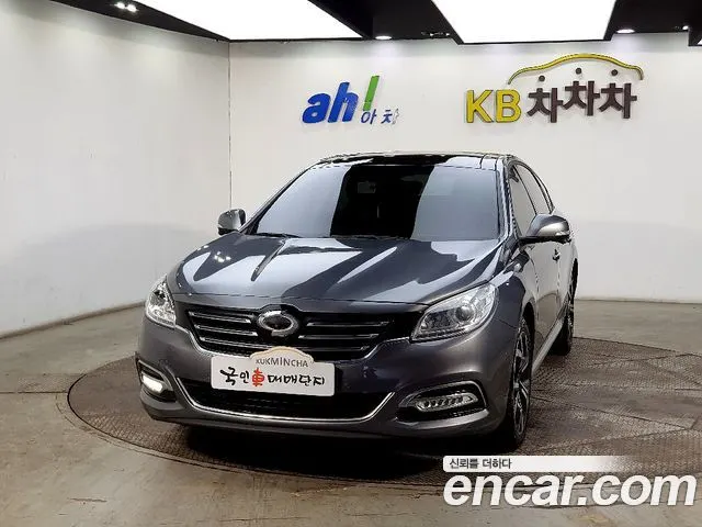 RENAULT KOREA SM7 NOVA 2015 — 162 000 км, серый, Корея — под ключ — фото 1