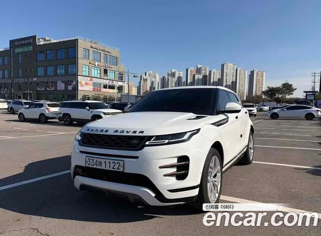 LAND ROVER RANGE ROVER EVOQUE 2020 — 100 223 км, белый, Корея — под ключ — фото 1