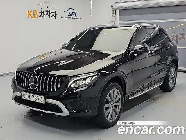 MERCEDES-BENZ GLC-CLASS X253 2019 — 139 427 км, чёрный, Корея — под ключ — фото 12