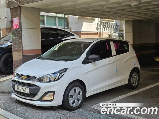 CHEVROLET SPARK 2019 — 24 403 км, белый, Корея — под ключ — фото 1