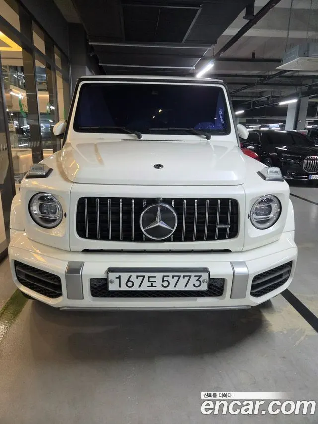 MERCEDES-BENZ G-CLASS W463B 2019 — 48 102 км, белый, Корея — под ключ — фото 3