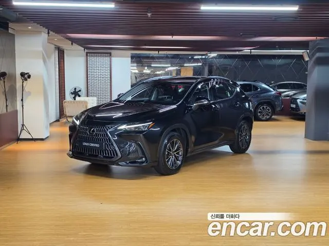 LEXUS NX450H+ 2025 — 6 271 км, чёрный, Корея — под ключ — фото 1