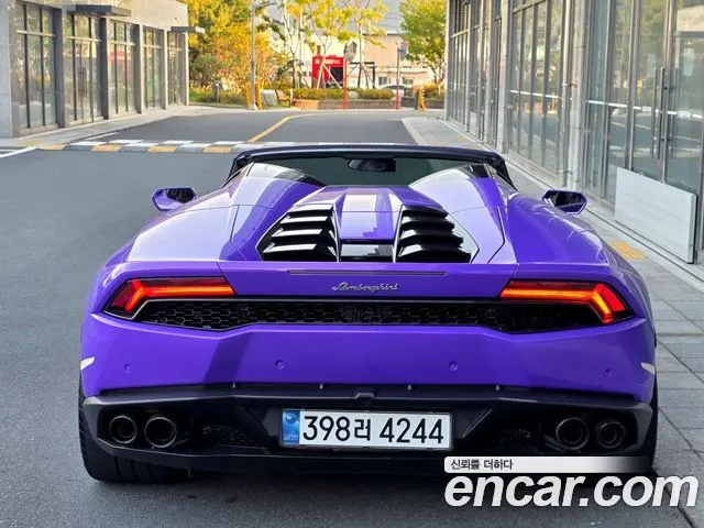 LAMBORGHINI HURACAN 2017 — 21 000 км, красный, Корея — под ключ — фото 3