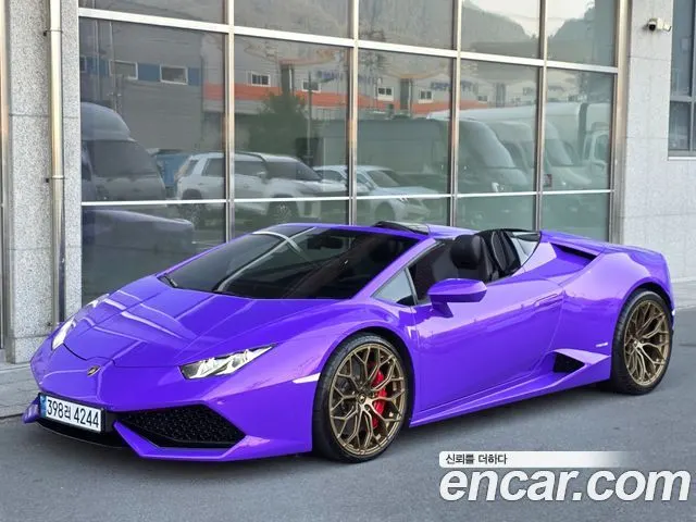 LAMBORGHINI HURACAN 2017 — 21 000 км, красный, Корея — под ключ — фото 4