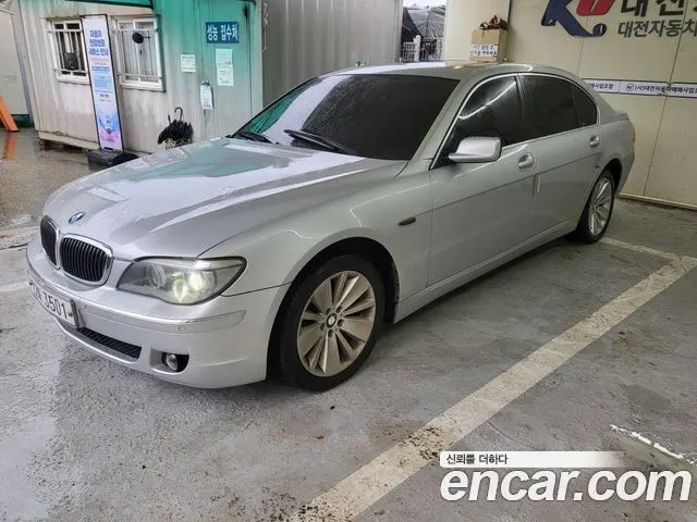 BMW 7 SERIES 2008 — 193 000 км, серебристый, Корея — под ключ — фото 3