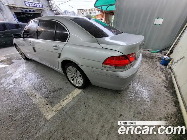 BMW 7 SERIES 2008 — 193 000 км, серебристый, Корея — под ключ — фото 4