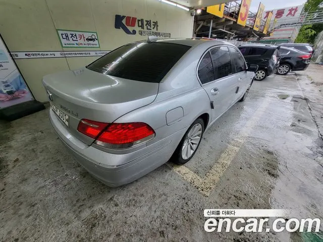 BMW 7 SERIES 2008 — 193 000 км, серебристый, Корея — под ключ — фото 6