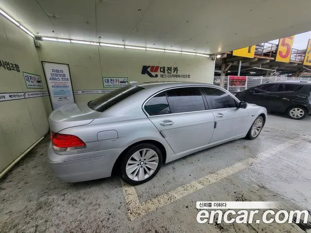 BMW 7 SERIES 2008 — 193 000 км, серебристый, Корея — под ключ — фото 7