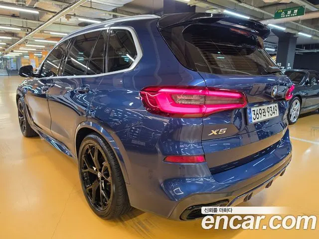 BMW X5 2020 — 88 000 км, синий, Корея — под ключ — фото 3