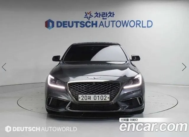 GENESIS G80 2017 — 150 907 км, серебристо-серый, Корея — под ключ — фото 3