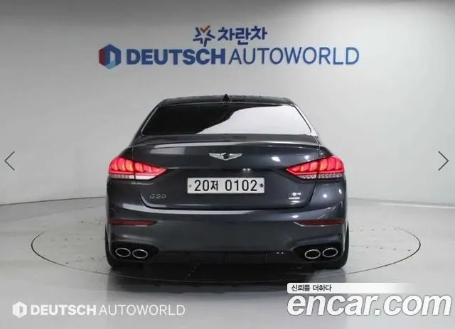 GENESIS G80 2017 — 150 907 км, серебристо-серый, Корея — под ключ — фото 4