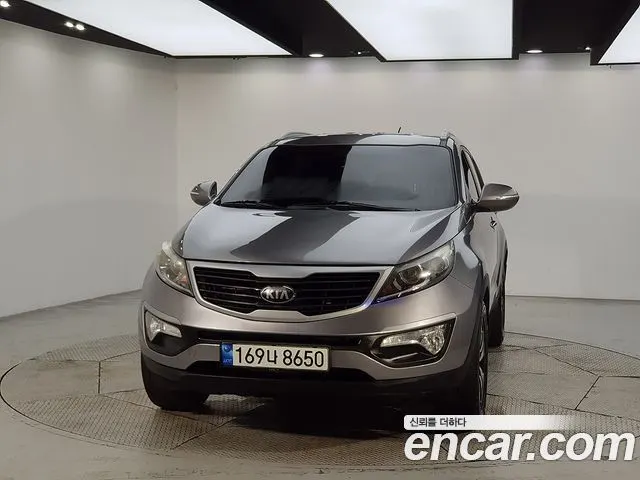KIA SPORTAGE R 2013 — 162 721 км, серый, Корея — под ключ — фото 2