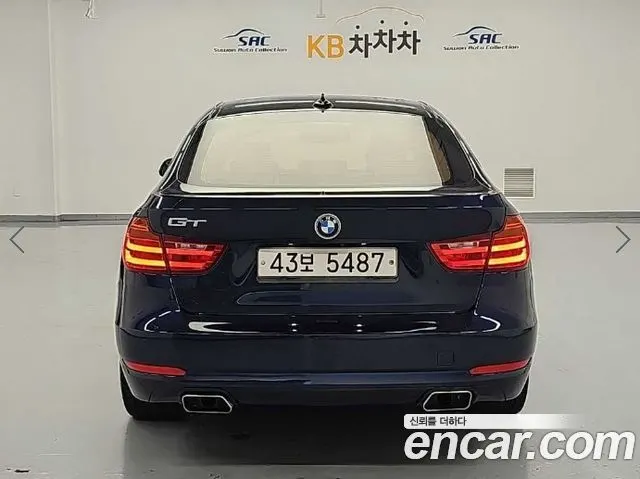 BMW 3 SERIES GT 2015 — 148 262 км, синий, Корея — под ключ — фото 3