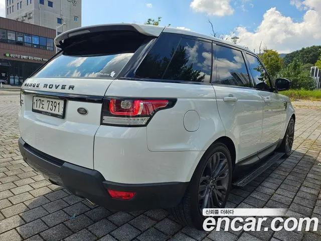 LAND ROVER RANGE ROVER SPORT 2017 — 172 204 км, белый, Корея — под ключ — фото 8