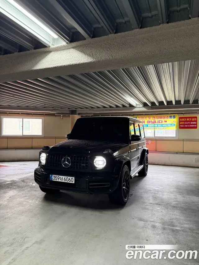 MERCEDES-BENZ G-CLASS W463B 2020 — 56 000 км, чёрный, Корея — под ключ — фото 6
