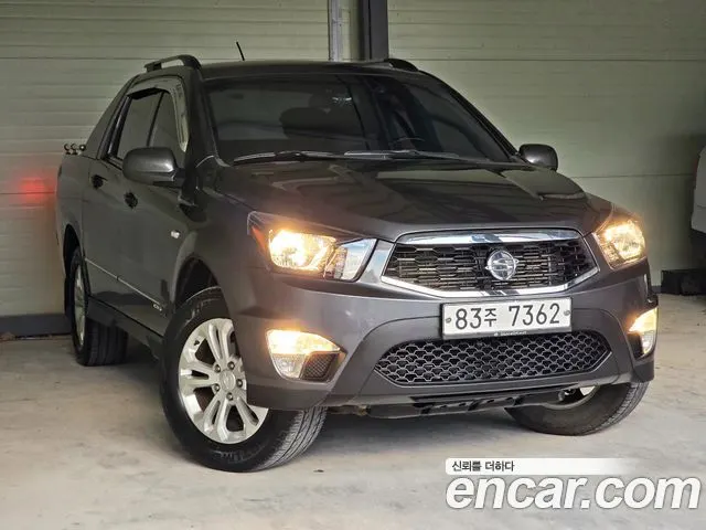 KGM KORANDO SPORTS 2017 — 158 400 км, серый, Корея — под ключ — фото 3