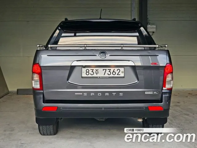 KGM KORANDO SPORTS 2017 — 158 400 км, серый, Корея — под ключ — фото 5