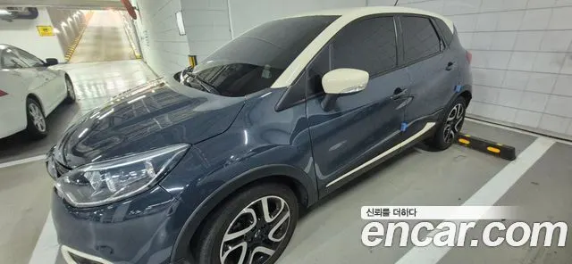 RENAULT KOREA QM3 2015 — 42 456 км, синий, Корея — под ключ — фото 1
