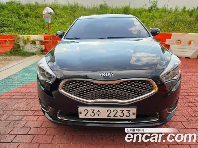 KIA K7 HYBRID 2015 — 177 600 км, чёрный, Корея — под ключ — фото 1