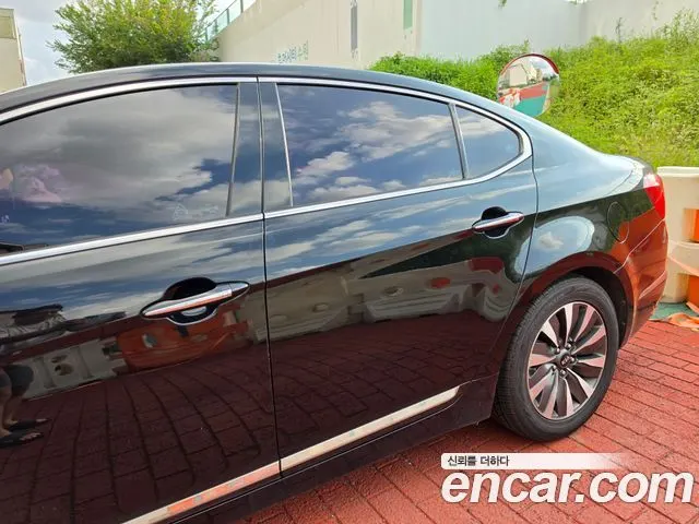 KIA K7 HYBRID 2015 — 177 600 км, чёрный, Корея — под ключ — фото 5