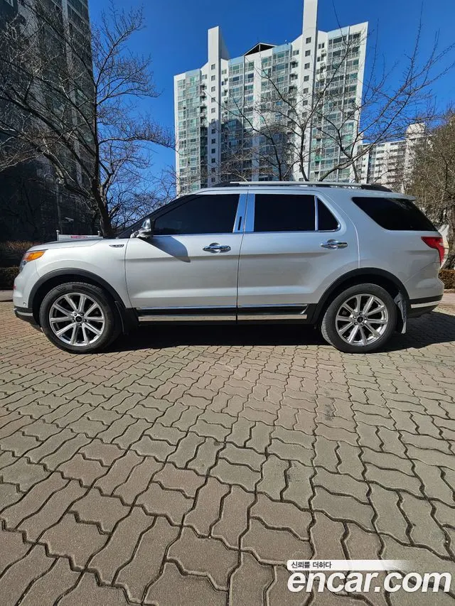 FORD EXPLORER 2013 — 257 000 км, серебристый, Корея — под ключ — фото 3