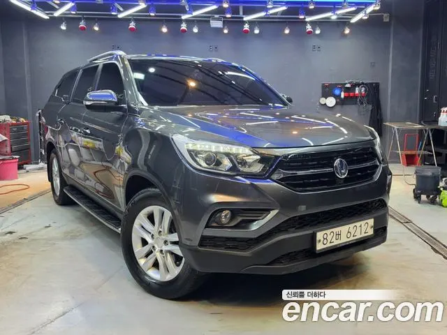 KGM REXTON SPORTS 2019 — 57 000 км, серый, Корея — под ключ — фото 5