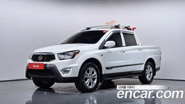 KGM KORANDO SPORTS 2017 — 106 873 км, белый, Корея — под ключ — фото 1