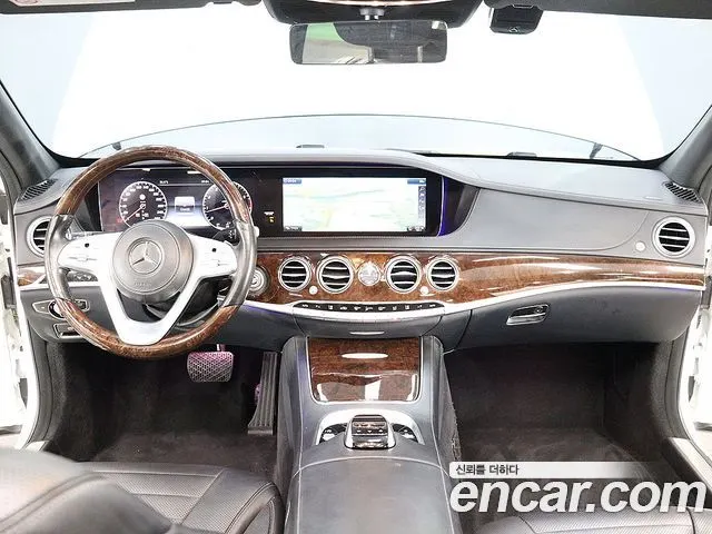 MERCEDES-BENZ S-CLASS W222 2019 — 126 626 км, белый, Корея — под ключ — фото 7