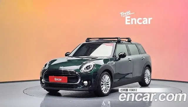 MINI COOPER D CLUBMAN 2019 — 104 932 км, тёмно-зелёный, Корея — под ключ — фото 2